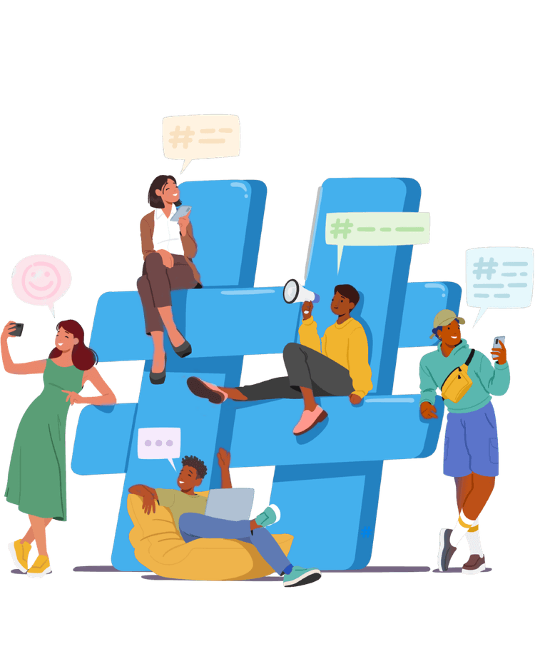 Smart Hashtag Generator Tool Interface